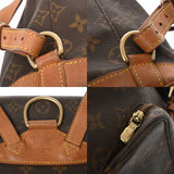 LOUIS VUITTON ルイヴィトン モノグラム モンスリ MM ブラウン M51136 レディース モノグラムキャンバス リュック・デイパック Cランク 中古 銀蔵