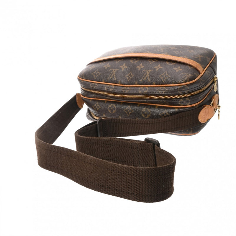 【正規品】リポーターPM　ルイヴィトン モノグラム　ショルダーバッグ ブラウン LOUIS VUITTON ルイヴィトン モノグラム リポーター PM ブラウン