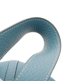 HERMES エルメス ピコタンロック MM ブルージーン □O刻印(2011年頃) レディース トリヨンクレマンス ハンドバッグ ABランク 中古 銀蔵