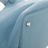 HERMES エルメス ピコタンロック MM ブルージーン □O刻印(2011年頃) レディース トリヨンクレマンス ハンドバッグ ABランク 中古 銀蔵