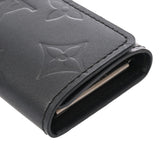 LOUIS VUITTON ルイヴィトン モノグラムマット ミュルティクレ４ ブルー ユニセックス モノグラムマット キーケース Aランク 中古 銀蔵