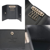 LOUIS VUITTON ルイヴィトン モノグラムマット ミュルティクレ４ ブルー ユニセックス モノグラムマット キーケース Aランク 中古 銀蔵