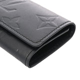 LOUIS VUITTON ルイヴィトン モノグラムマット ミュルティクレ４ ブルー ユニセックス モノグラムマット キーケース Aランク 中古 銀蔵