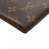 LOUIS VUITTON ルイヴィトン モノグラム アジェンダポッシュ ブラウン R20503 レディース モノグラムキャンバス 手帳カバー Aランク 中古 銀蔵