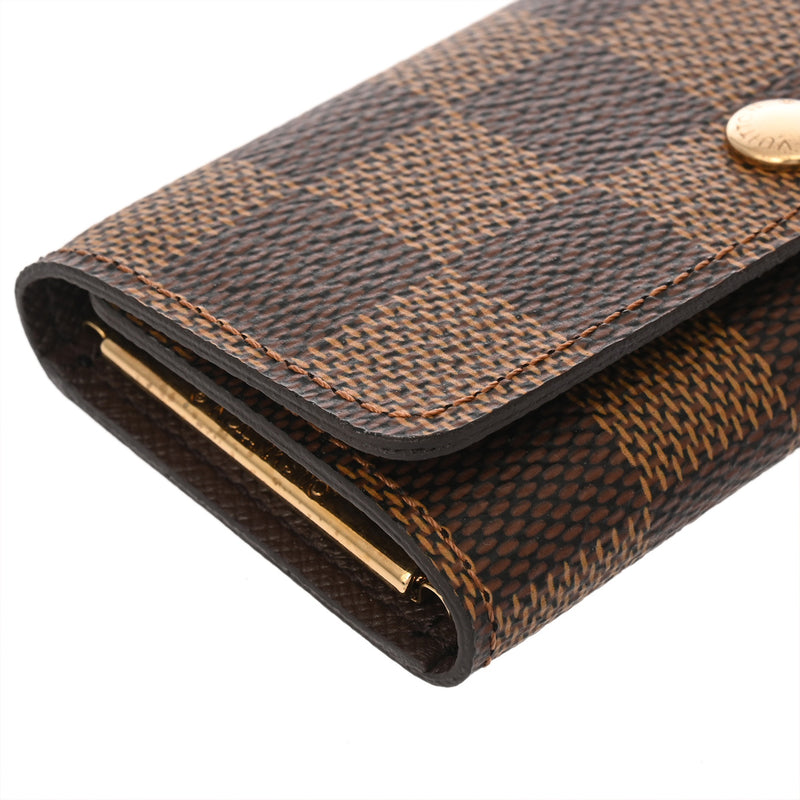 LOUIS VUITTON ルイヴィトン ダミエ ミュルティクレ4 ブラウン N62631