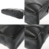 LOUIS VUITTON ルイヴィトン ダミエグラフィット ヴォワヤージュ 黒/グレー N51992 メンズ ダミエグラフィットキャンバス ビジネスバッグ Cランク 中古 銀蔵