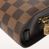 LOUIS VUITTON ルイヴィトン ダミエ サンルイ ブラウン N51993 メンズ ダミエキャンバス セカンドバッグ Aランク 中古 銀蔵