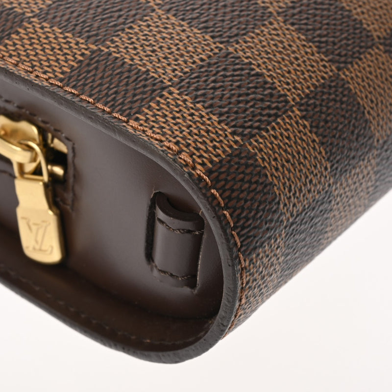 LOUIS VUITTON ルイヴィトン ダミエ サンルイ ブラウン N51993 メンズ ダミエキャンバス セカンドバッグ Aランク 中古 銀蔵