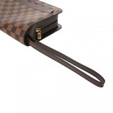 LOUIS VUITTON ルイヴィトン ダミエ サンルイ ブラウン N51993 メンズ ダミエキャンバス セカンドバッグ Aランク 中古 銀蔵