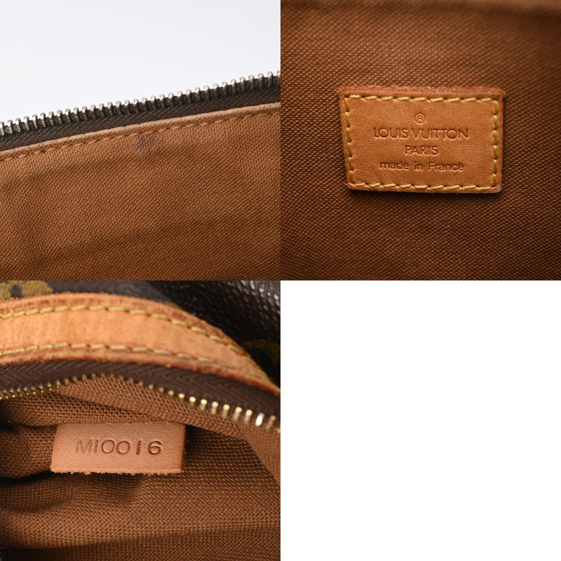 LOUIS VUITTON ルイヴィトン モノグラム ポシェットボスフォール ブラウン M40044 ユニセックス モノグラムキャンバス ショルダーバッグ Bランク 中古 銀蔵