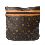 LOUIS VUITTON ルイヴィトン モノグラム ポシェットボスフォール ブラウン M40044 ユニセックス モノグラムキャンバス ショルダーバッグ Bランク 中古 銀蔵