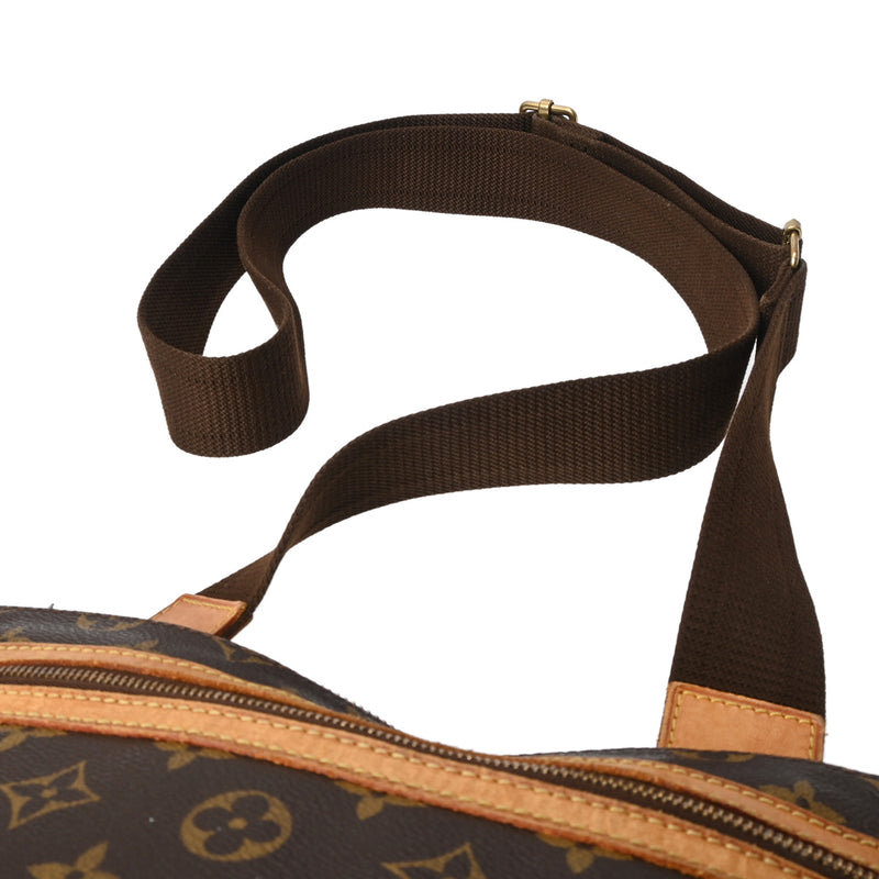 LOUIS VUITTON ルイヴィトン モノグラム ポシェットボスフォール ブラウン M40044 ユニセックス モノグラムキャンバス ショルダーバッグ Bランク 中古 銀蔵