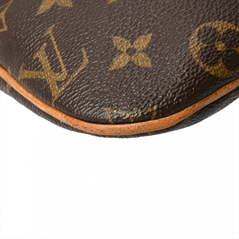 LOUIS VUITTON ルイヴィトン モノグラム ポシェットボスフォール ブラウン M40044 ユニセックス モノグラムキャンバス ショルダーバッグ Bランク 中古 銀蔵