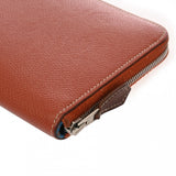 HERMES エルメス アザップロング シルクイン ブリック シルバー金具 X刻印(2016年頃) レディース ヴォーエプソン 長財布 Bランク 中古 銀蔵