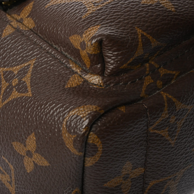 LOUIS VUITTON ルイヴィトン モノグラム パームスプリングス ミニ 旧型 ブラウン M41562 レディース モノグラムキャンバス リュック・デイパック Bランク 中古 銀蔵