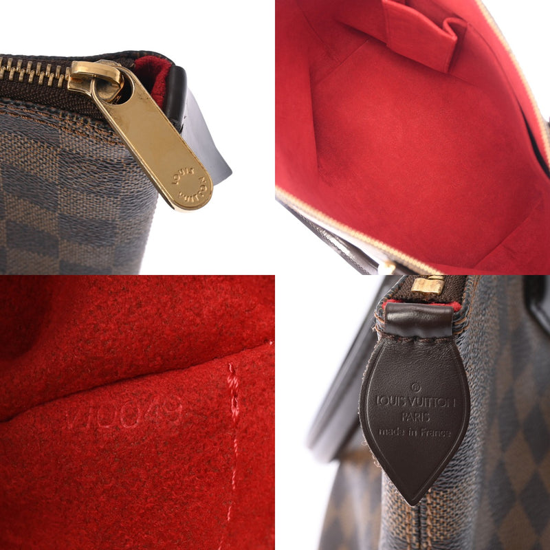 LOUIS VUITTON ルイヴィトン ダミエ サレヤ PM ブラウン N51183 レディース ダミエキャンバス ハンドバッグ ABランク 中古 銀蔵