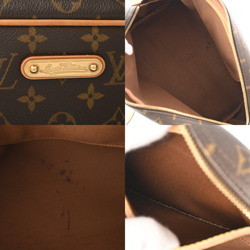 LOUIS VUITTON ルイヴィトン モノグラム モントルグイユ PM ブラウン M95565 レディース モノグラムキャンバス ハンドバッグ ABランク 中古 銀蔵