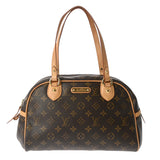 LOUIS VUITTON ルイヴィトン モノグラム モントルグイユ PM ブラウン M95565 レディース モノグラムキャンバス ハンドバッグ ABランク 中古 銀蔵
