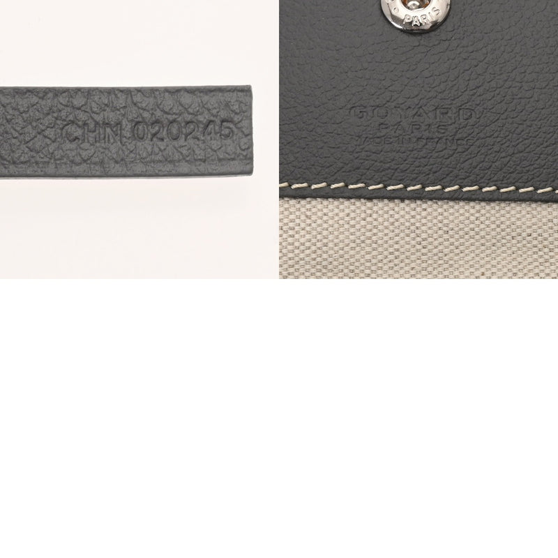 GOYARD ゴヤール サンルイ PM ヘリンボーン グレー STLOUIPMLTY51CL51P ユニセックス ゴヤールキャンバス/シュヴロッシュカーフ トートバッグ 未使用 銀蔵