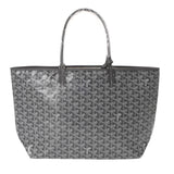 GOYARD ゴヤール サンルイ PM ヘリンボーン グレー STLOUIPMLTY51CL51P ユニセックス ゴヤールキャンバス/シュヴロッシュカーフ トートバッグ 未使用 銀蔵