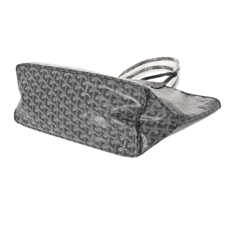 GOYARD ゴヤール サンルイ PM ヘリンボーン グレー STLOUIPMLTY51CL51P ユニセックス ゴヤールキャンバス/シュヴロッシュカーフ トートバッグ 未使用 銀蔵