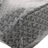 GOYARD ゴヤール サンルイ PM ヘリンボーン グレー STLOUIPMLTY51CL51P ユニセックス ゴヤールキャンバス/シュヴロッシュカーフ トートバッグ 未使用 銀蔵