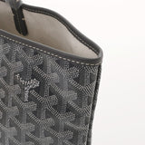 GOYARD ゴヤール サンルイ PM ヘリンボーン グレー STLOUIPMLTY51CL51P ユニセックス ゴヤールキャンバス/シュヴロッシュカーフ トートバッグ 未使用 銀蔵