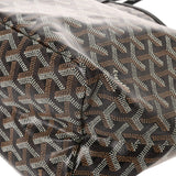 GOYARD ゴヤール サンルイ PM ヘリンボーン ブラック STLOUIPMLTY01CL01P ユニセックス ゴヤールキャンバス/シュヴロッシュカーフ トートバッグ 未使用 銀蔵