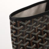 GOYARD ゴヤール サンルイ PM ヘリンボーン ブラック STLOUIPMLTY01CL01P ユニセックス ゴヤールキャンバス/シュヴロッシュカーフ トートバッグ 未使用 銀蔵
