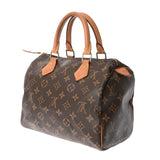 LOUIS VUITTON ルイヴィトン モノグラム スピーディ 25 新型 ブラウン M41109 レディース モノグラムキャンバス ハンドバッグ ABランク 中古 銀蔵
