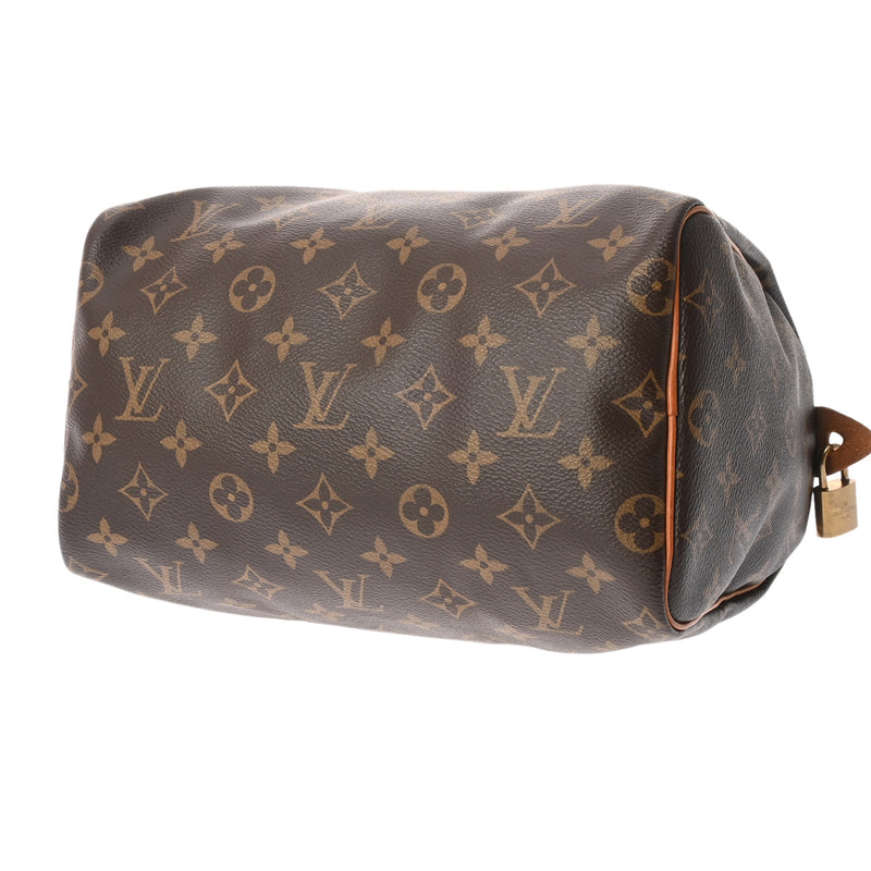 LOUIS VUITTON ルイヴィトン モノグラム スピーディ 25 新型 ブラウン M41109 レディース モノグラムキャンバス ハンドバッグ ABランク 中古 銀蔵
