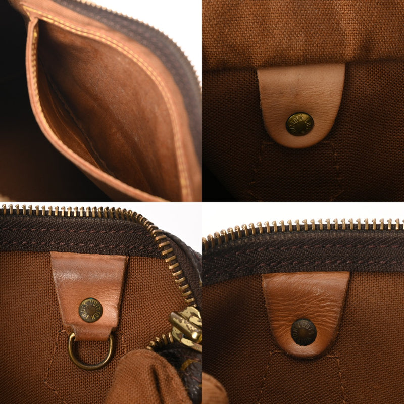 LOUIS VUITTON ルイヴィトン モノグラム スピーディ 25 旧型 ブラウン M41528 レディース モノグラムキャンバス ハンドバッグ Bランク 中古 銀蔵