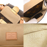 LOUIS VUITTON ルイヴィトン モノグラム ハドソン PM ブラウン M40027 レディース モノグラムキャンバス ショルダーバッグ ABランク 中古 銀蔵
