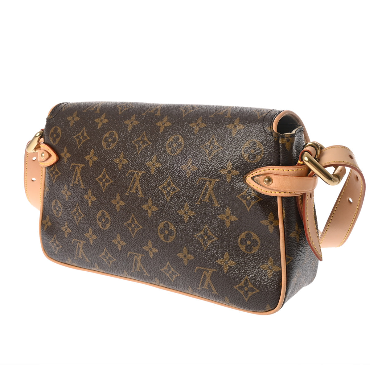 LOUIS VUITTON ルイヴィトン モノグラム ハドソン PM ブラウン M40027