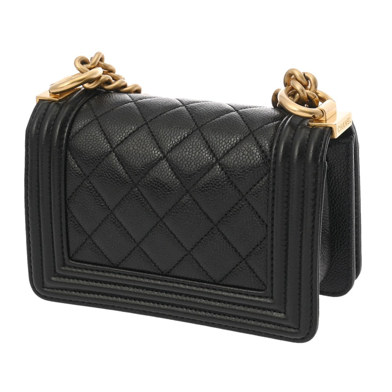 CHANEL シャネル ボーイシャネル 15ミニ ブラック A67364 レディース
