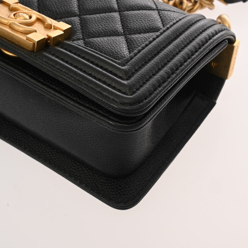CHANEL シャネル ボーイシャネル 15ミニ ブラック A67364 レディース