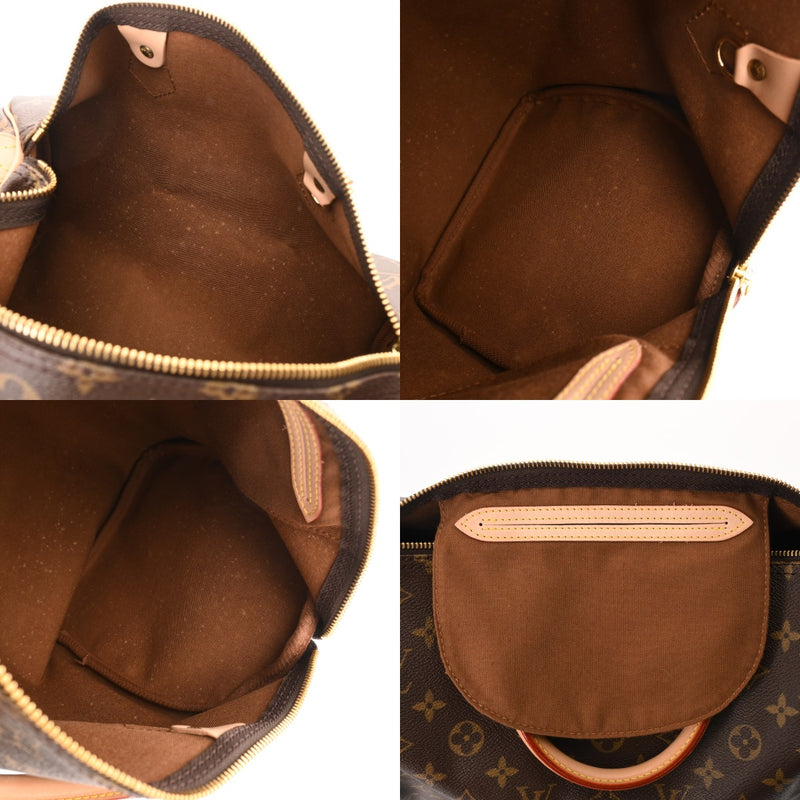 LOUIS VUITTON ルイヴィトン モノグラム スピーディ 30 旧型 ブラウン M41526 レディース モノグラムキャンバス ハンドバッグ ABランク 中古 銀蔵