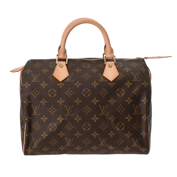 LOUIS VUITTON ルイヴィトン モノグラム スピーディ 30 旧型 ブラウン M41526 レディース モノグラムキャンバス ハンドバッグ ABランク 中古 銀蔵