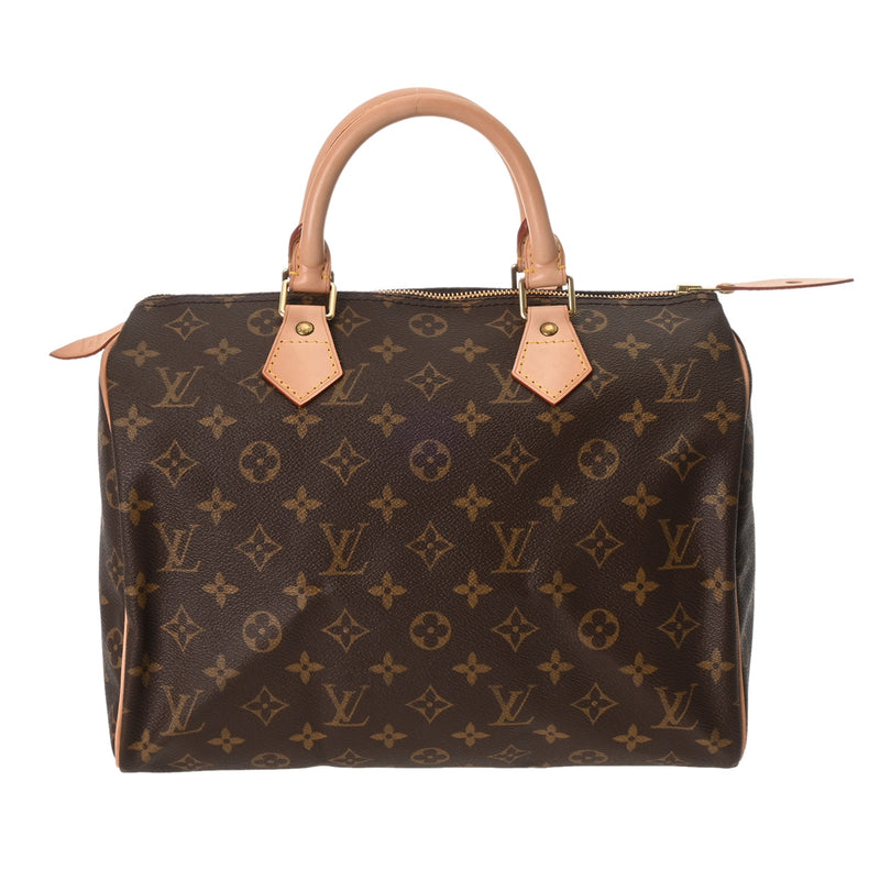 LOUIS VUITTON ルイヴィトン モノグラム スピーディ 30 旧型 ブラウン M41526 レディース モノグラムキャンバス ハンドバッグ ABランク 中古 銀蔵