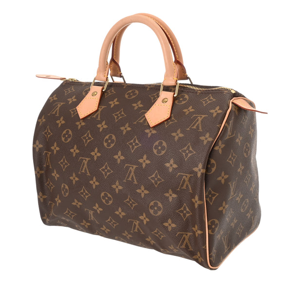 LOUIS VUITTON ルイヴィトン モノグラム スピーディ 30 旧型 ブラウン M41526 レディース モノグラムキャンバス ハンドバッグ ABランク 中古 銀蔵