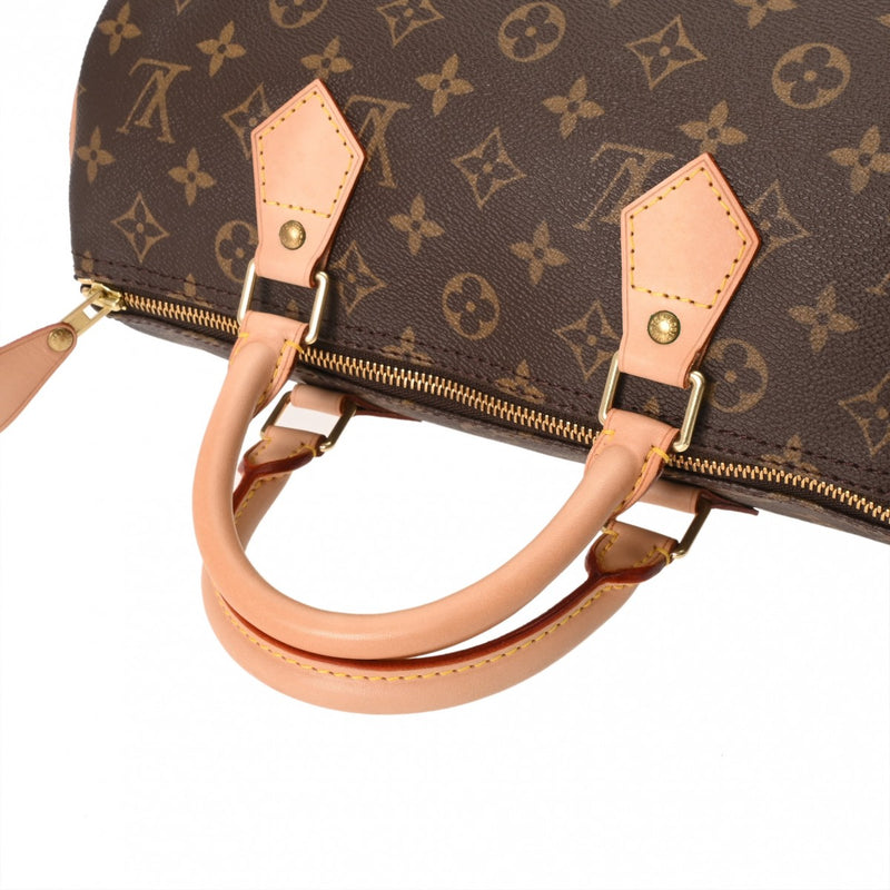 LOUIS VUITTON ルイヴィトン モノグラム スピーディ 30 旧型 ブラウン M41526 レディース モノグラムキャンバス ハンドバッグ ABランク 中古 銀蔵