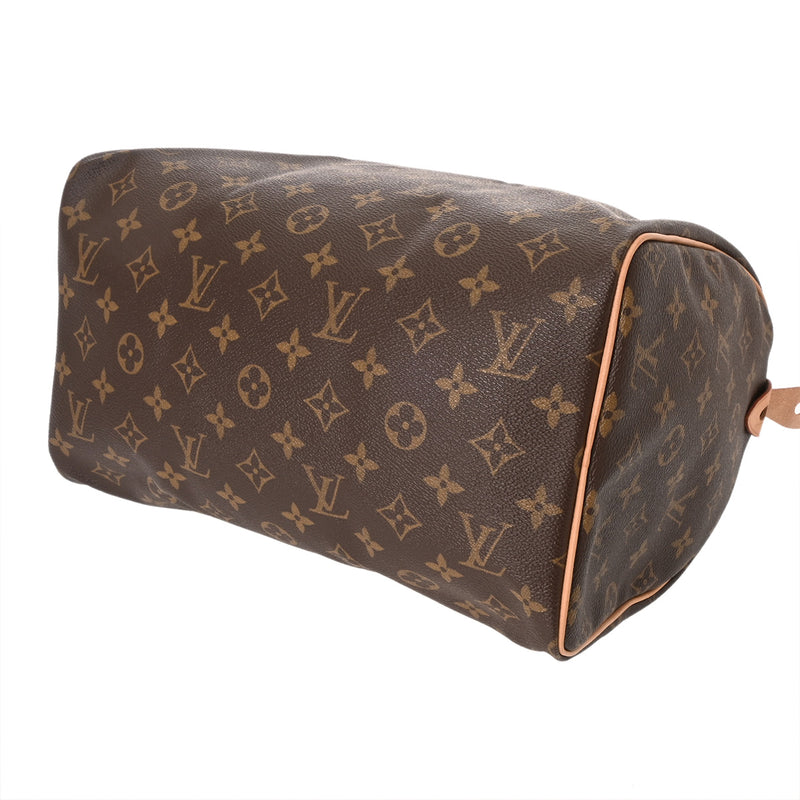 LOUIS VUITTON ルイヴィトン モノグラム スピーディ 30 旧型 ブラウン M41526 レディース モノグラムキャンバス ハンドバッグ ABランク 中古 銀蔵