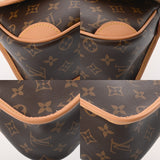 LOUIS VUITTON ルイヴィトン モノグラム コージーグラム ディアヌ NM PM ブラウン M46317 レディース モノグラムキャンバス シアリング ショルダーバッグ Aランク 中古 銀蔵