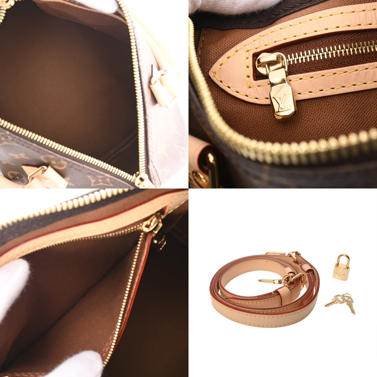 LOUIS VUITTON ルイヴィトン モノグラム スピーディ バンドリエール 25