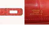 HERMES エルメス ポシェットケリー ブーゲンビリア □N刻印(2010年頃) レディース アリゲーターマット ハンドバッグ ABランク 中古 銀蔵