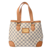 LOUIS VUITTON ルイヴィトン ダミエアズール ハムステッド PM ホワイト N51207 レディース ダミエアズールキャンバス ハンドバッグ Bランク 中古 銀蔵