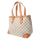 LOUIS VUITTON ルイヴィトン ダミエアズール ハムステッド PM ホワイト N51207 レディース ダミエアズールキャンバス ハンドバッグ Bランク 中古 銀蔵