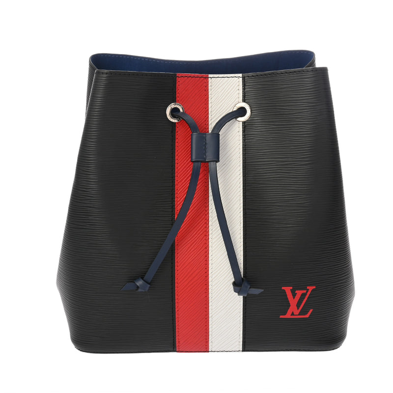 LOUIS VUITTON ルイヴィトン エピ ネオノエ ノワール/レッド/ホワイト