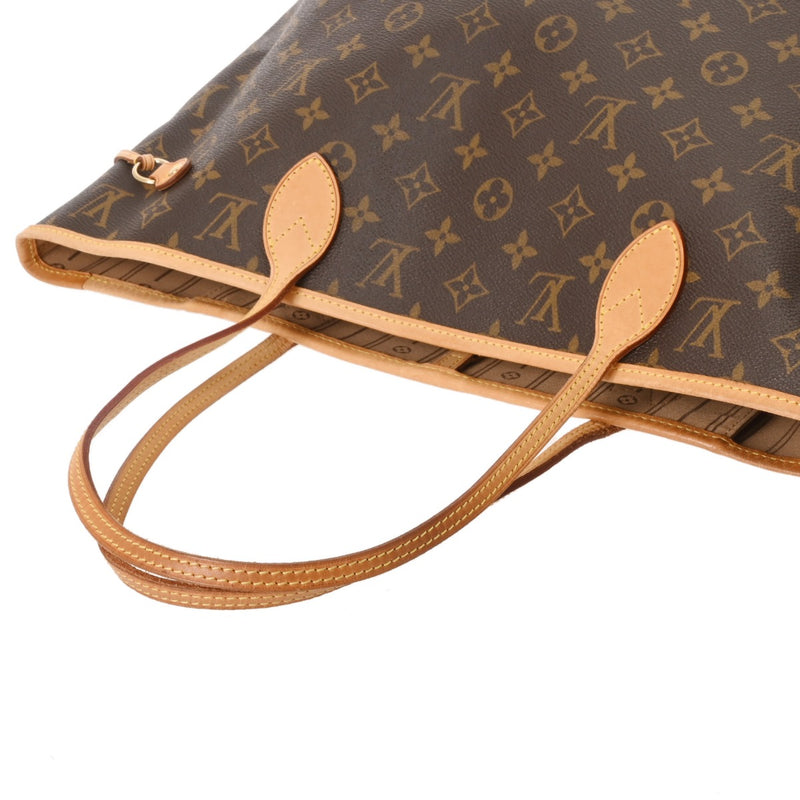 LOUIS VUITTON ルイヴィトン モノグラム ネヴァーフル MM 旧型 ブラウン M40156 レディース モノグラムキャンバス トートバッグ Bランク 中古 銀蔵