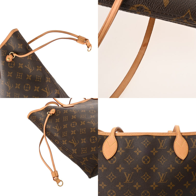 LOUIS VUITTON ルイヴィトン モノグラム ネヴァーフル MM 旧型 ブラウン M40156 レディース モノグラムキャンバス トートバッグ Bランク 中古 銀蔵
